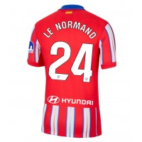 Atletico Madrid Robin Le Normand #24 Fußballbekleidung Heimtrikot 2024-25 Kurzarm